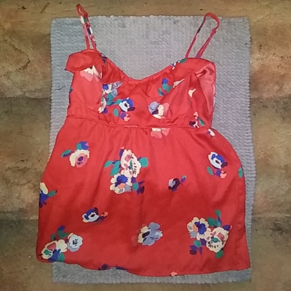 Red blouse